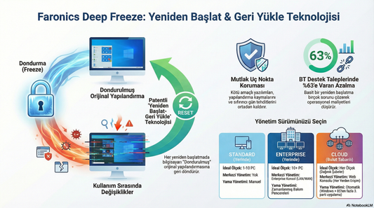 Format Atmaya Son Verin: Faronics Deep Freeze ile Bilgisayarlarınızı "Yok Edilemez" Yapın
