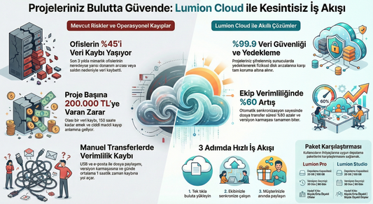 Projeleriniz Bulutta Güvende: Lumion Cloud ile Ekip İşbirliği