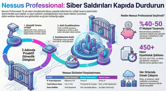Güvenlik Açıklarını Saldırıdan Önce Yakalayın: Nessus Professional