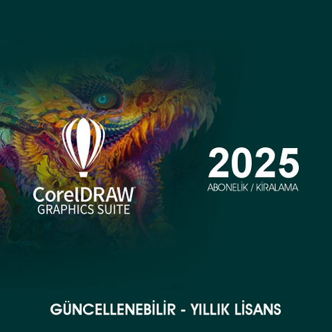 CorelDRAW (1 Yıllık Kiralama-1 Kullanıcı)