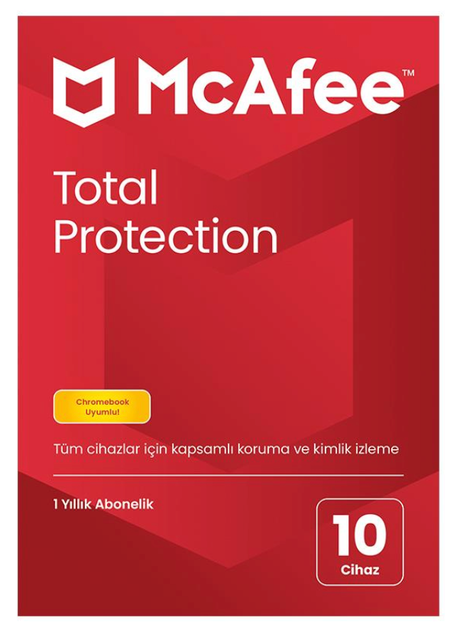 McAfee Total Protection (10 Cihaz - 1 Yıl) (Copy)